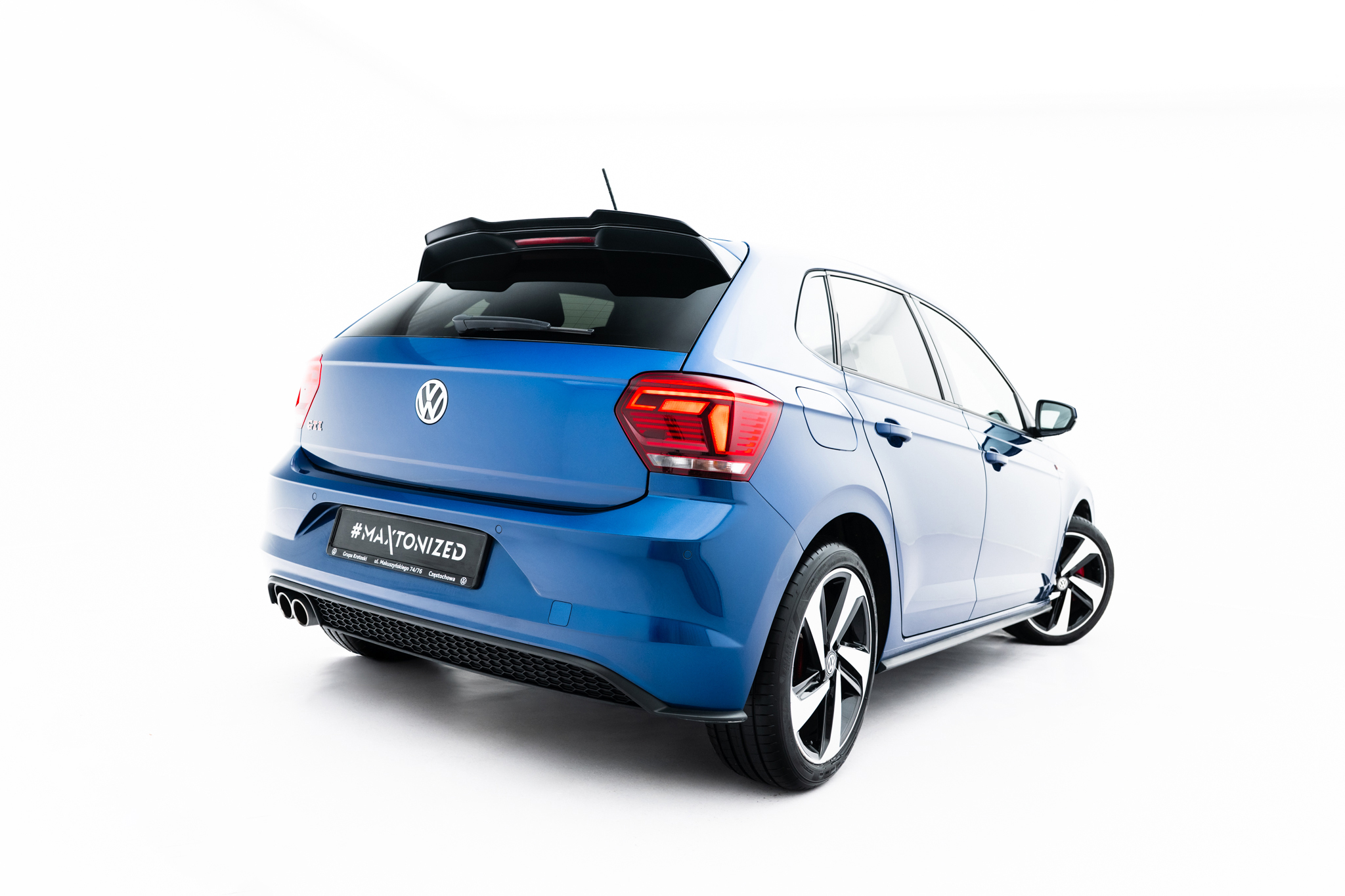 Spoiler Cap Volkswagen Polo GTI / R-line Mk6 - Image 2