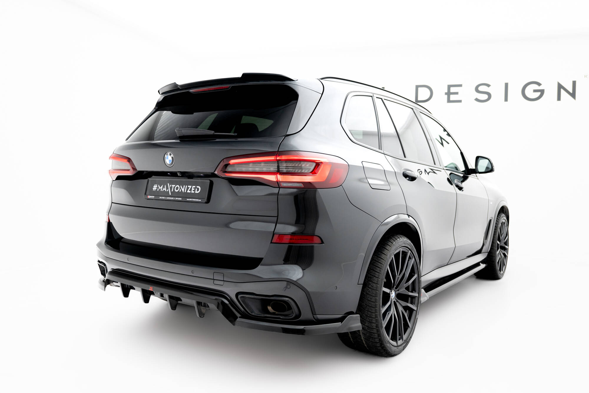 Spoiler Cap for V.1 BMW X5 G05 M-Pack - Image 2