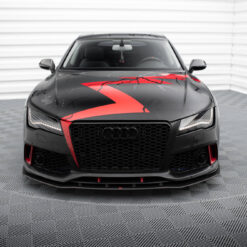 Alternative view of Street Pro Front Splitter Audi A7 RS7 Look C7