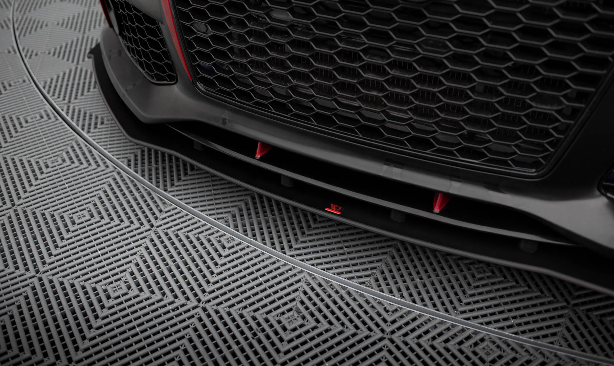 Street Pro Front Splitter Audi A7 RS7 Look C7 - Image 3