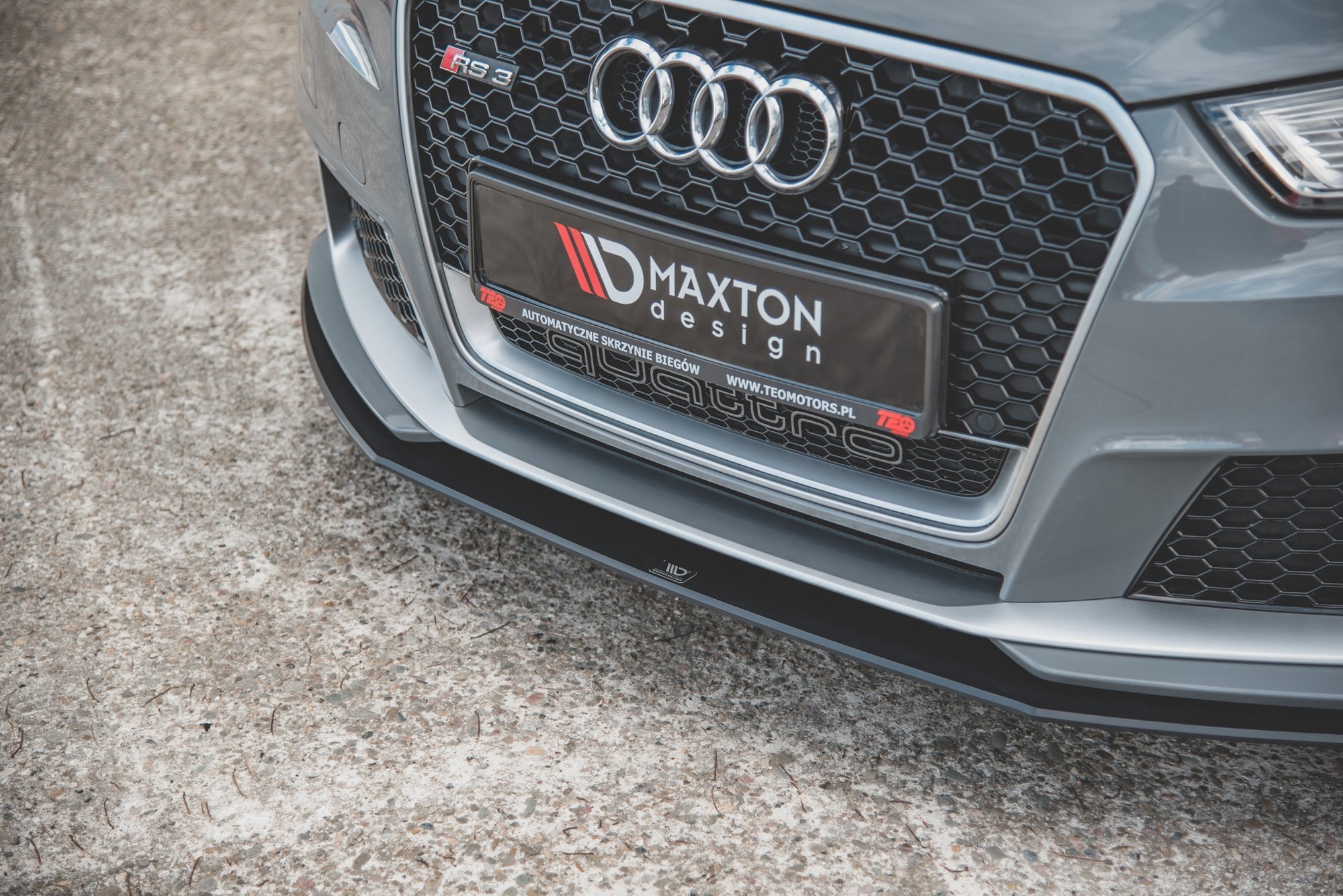 Street Pro Front Splitter Audi RS3 8V Sportback - Image 2