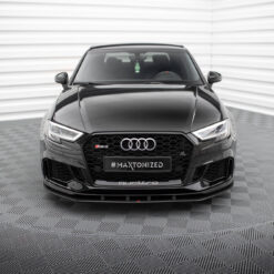 Alternative view of Street Pro Front Splitter Audi RS3 Sedan 8V Facelift