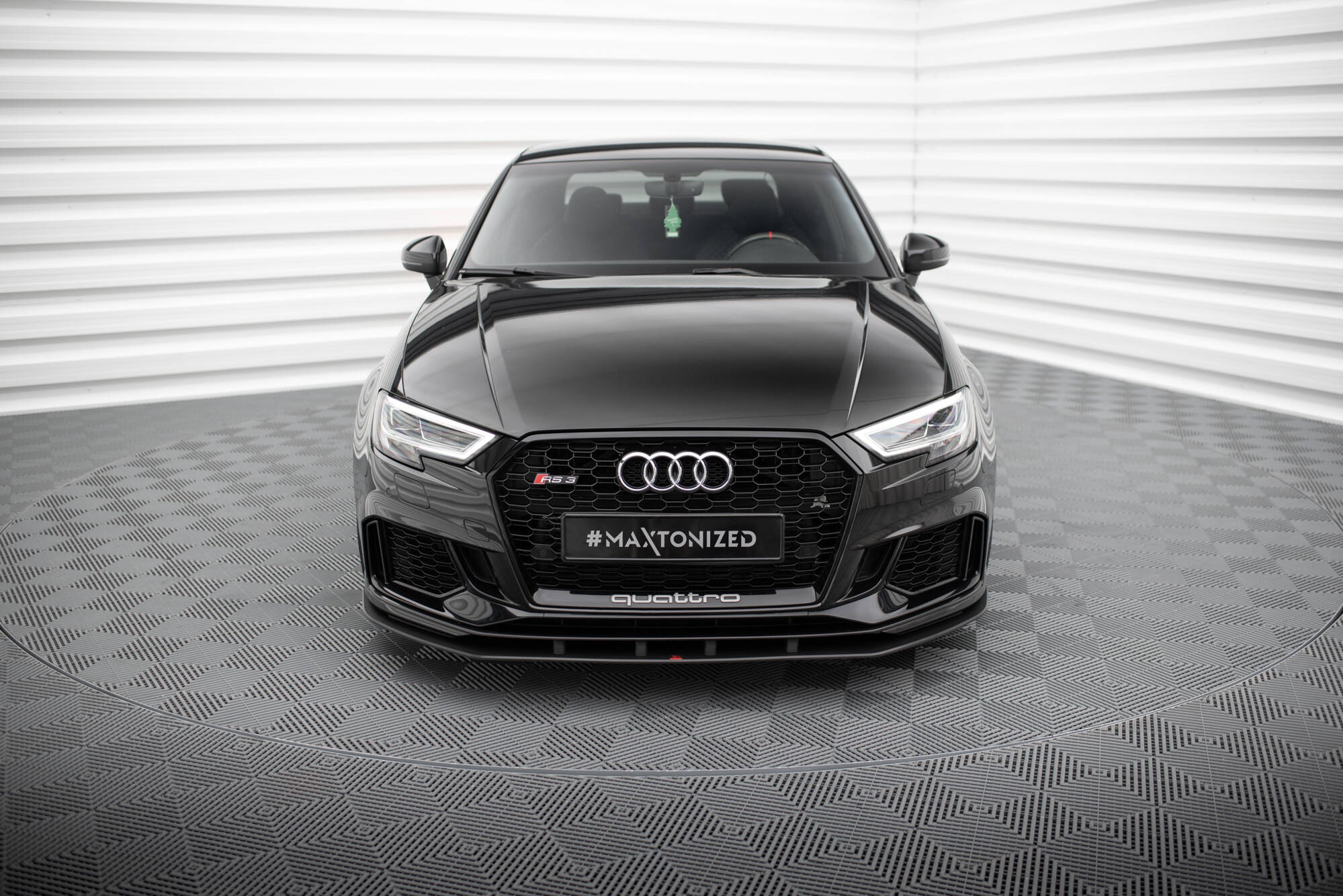 Street Pro Front Splitter Audi RS3 Sedan 8V Facelift - Image 2