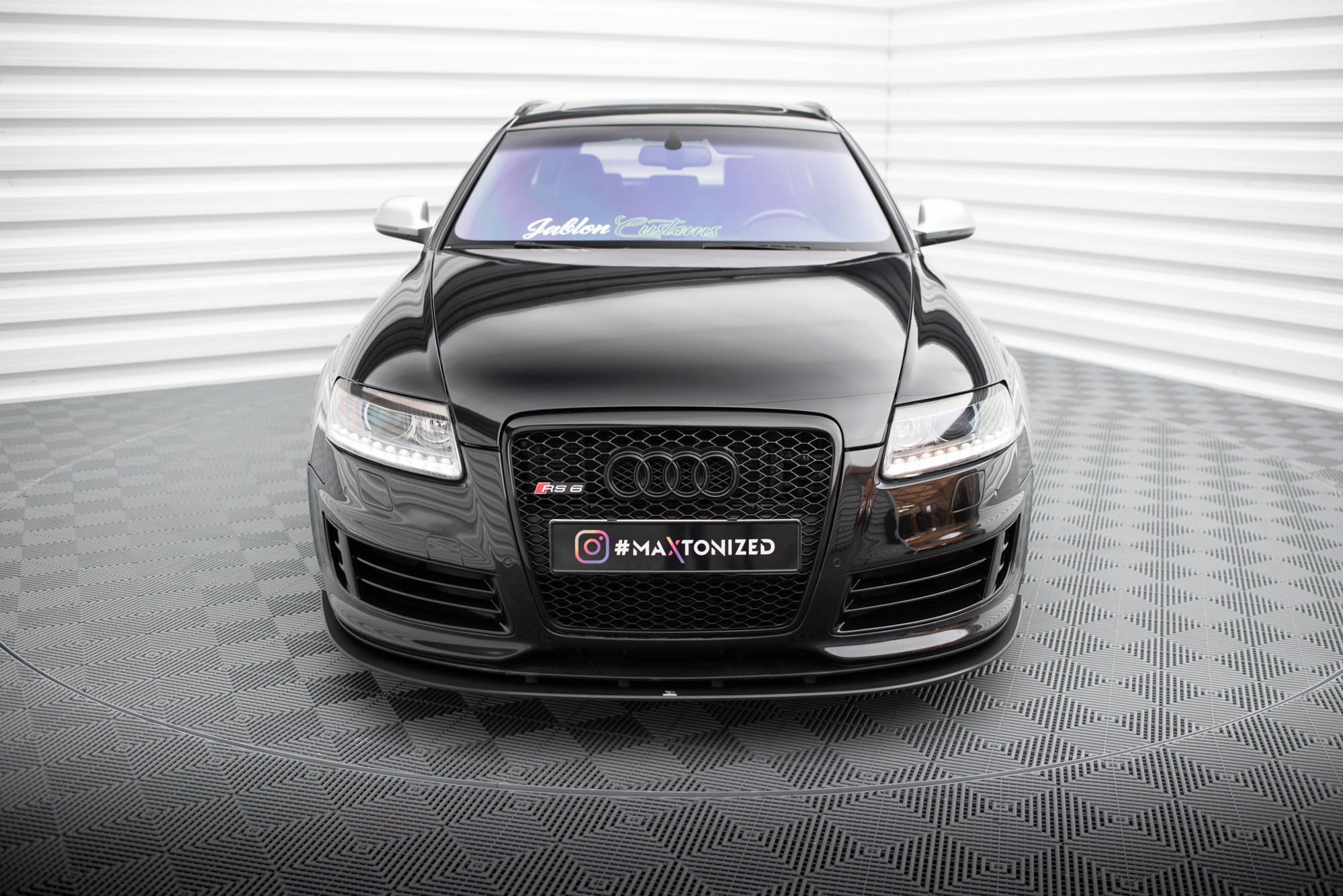 Street Pro Front Splitter Audi RS6 Avant C6 - Image 2