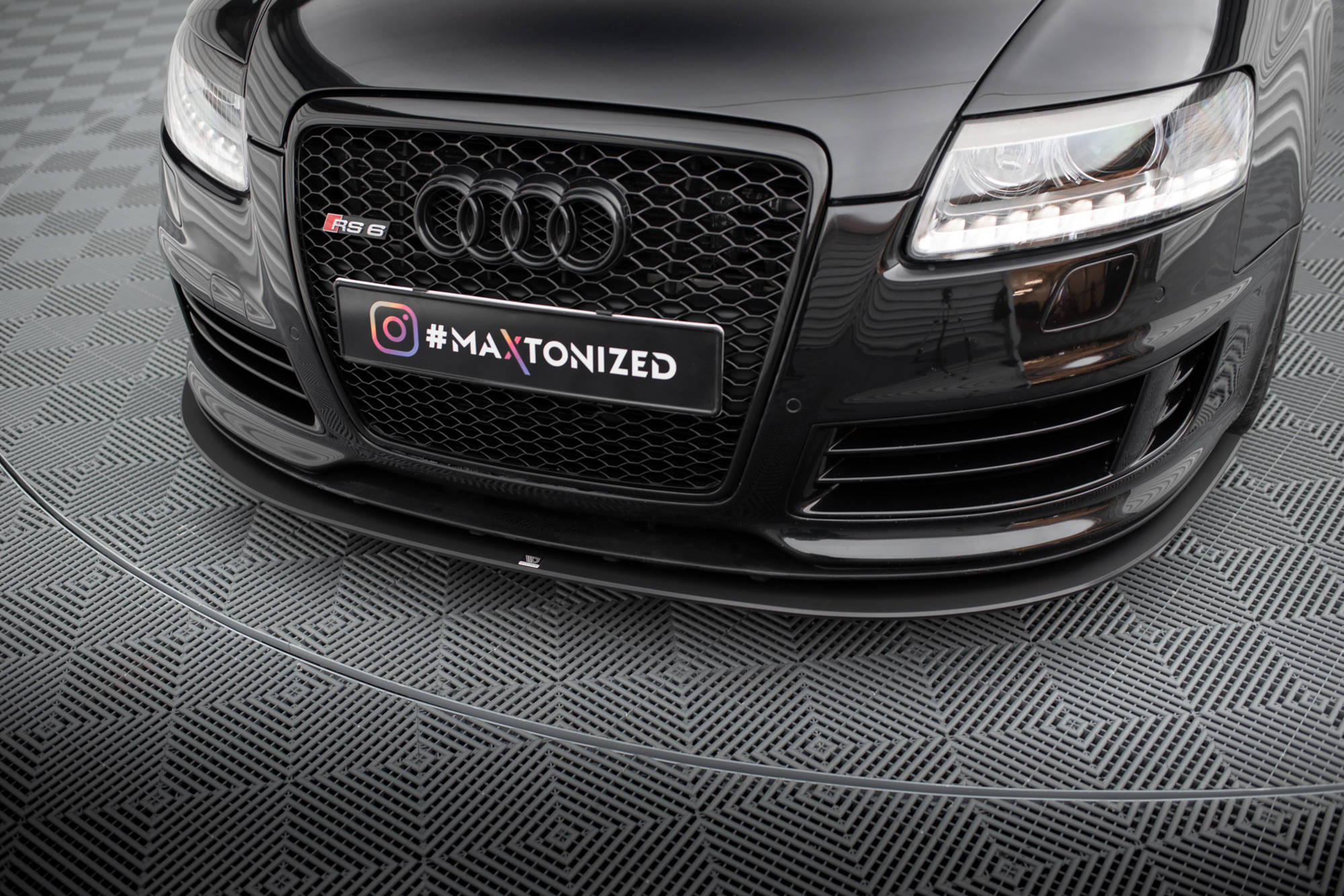 Street Pro Front Splitter Audi RS6 Avant C6 - Image 3