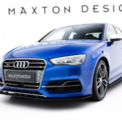 Street Pro Front Splitter Audi S3 / A3 S-Line Sedan 8V