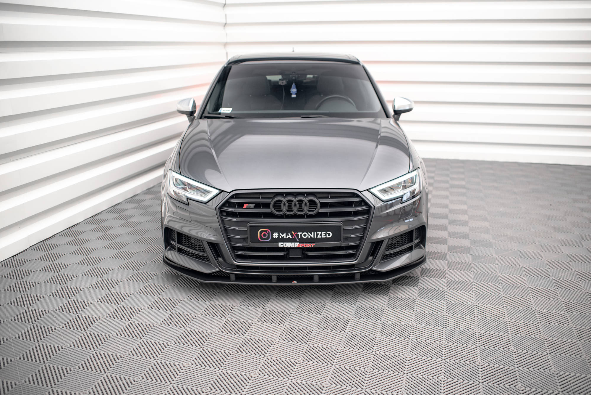 Street Pro Front Splitter Audi S3 / A3 S-Line Sportback 8V Facelift - Image 2