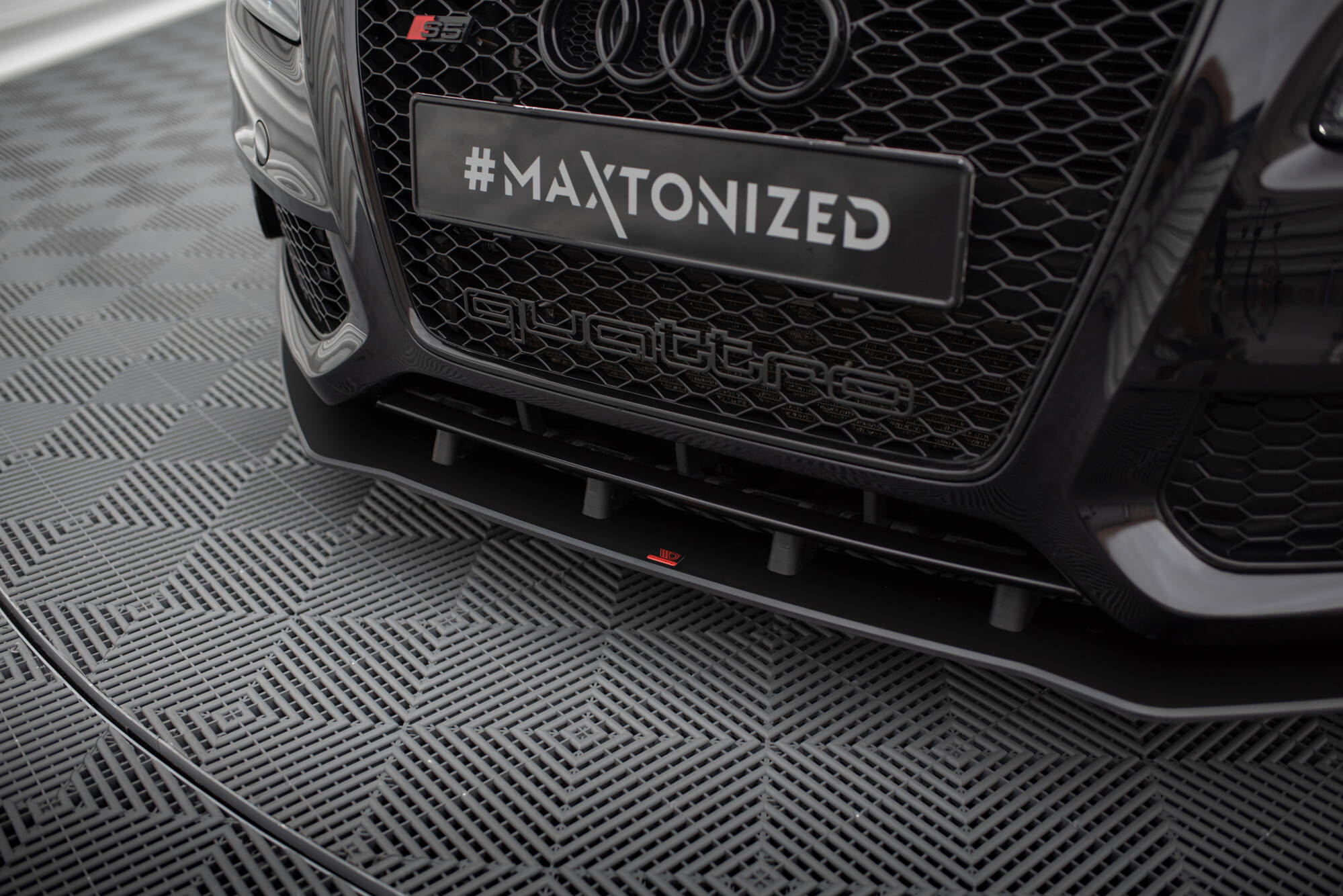 Street Pro Front Splitter Audi S5 / A5 S-Line 8T - Image 3