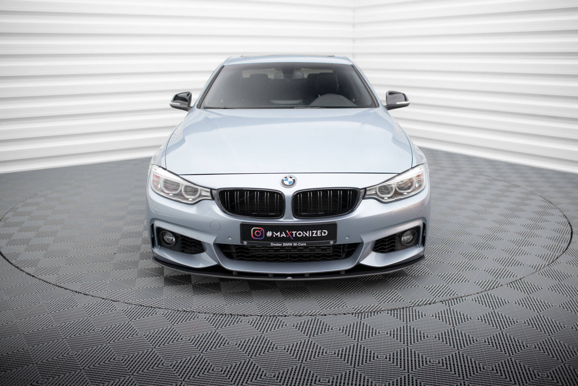 Street Pro Front Splitter BMW 4 Coupe / Gran Coupe / Cabrio M-Pack F32 / F36 / F33 - Image 2