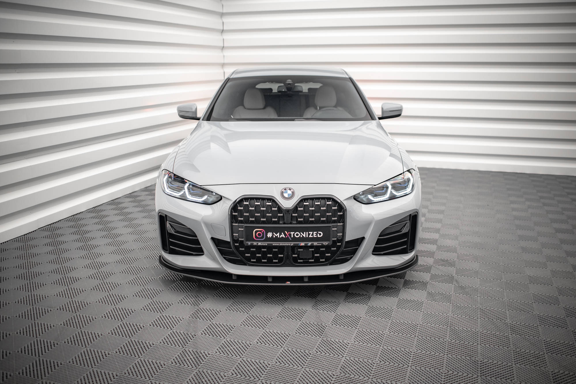 Street Pro Front Splitter BMW 4 Gran Coupe M-Pack G26 - Image 2