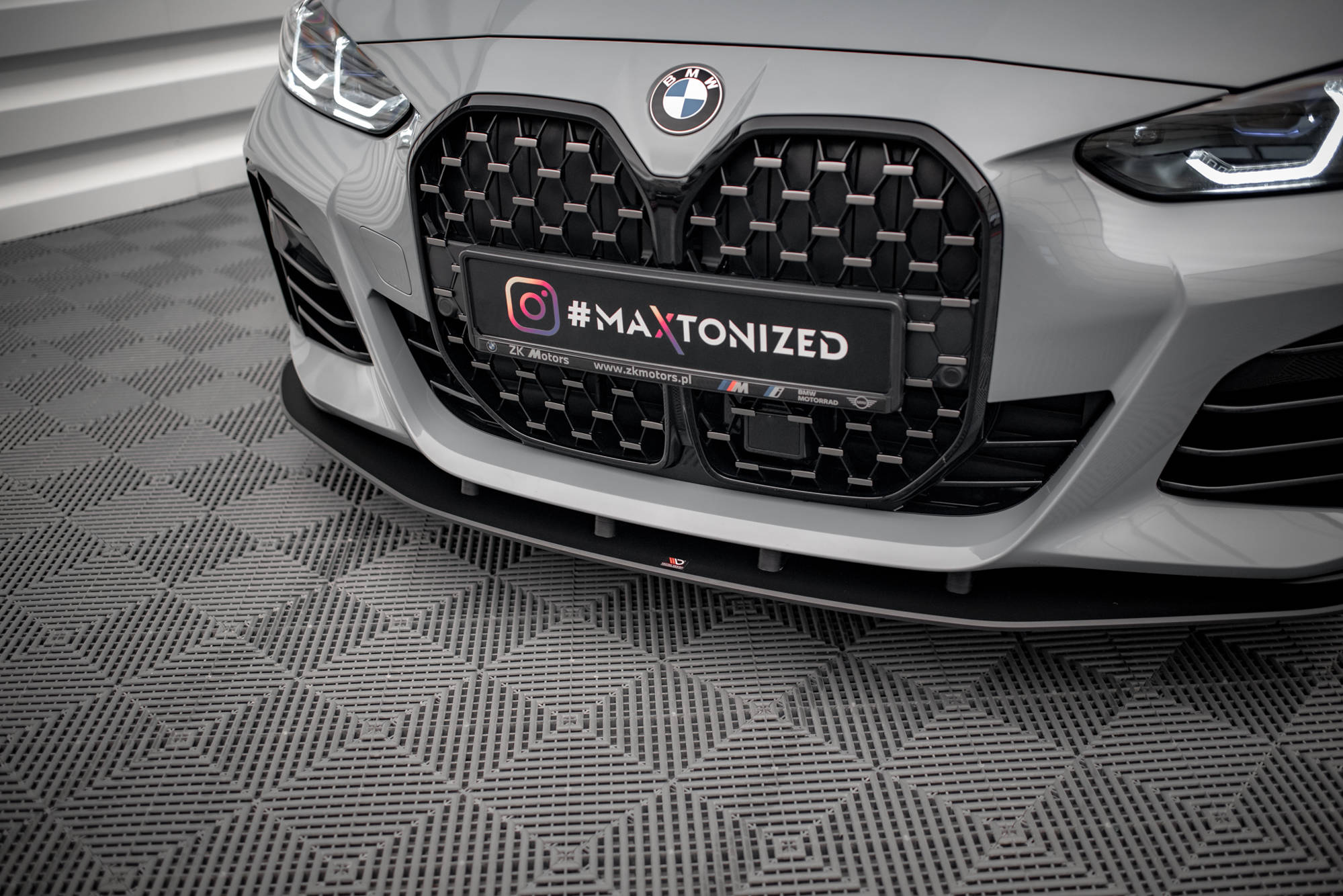 Street Pro Front Splitter BMW 4 Gran Coupe M-Pack G26 - Image 3