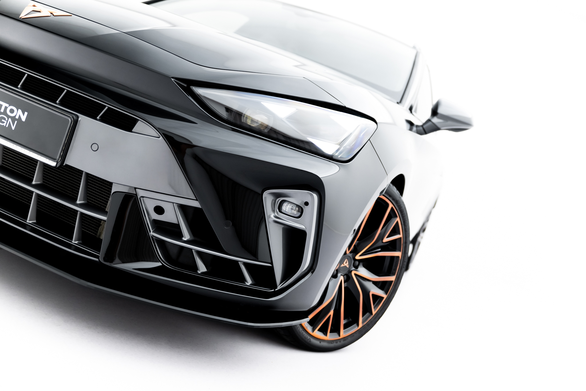 Street Pro Front Splitter Cupra Leon ST / Hatchback Mk1 Facelift - Image 3