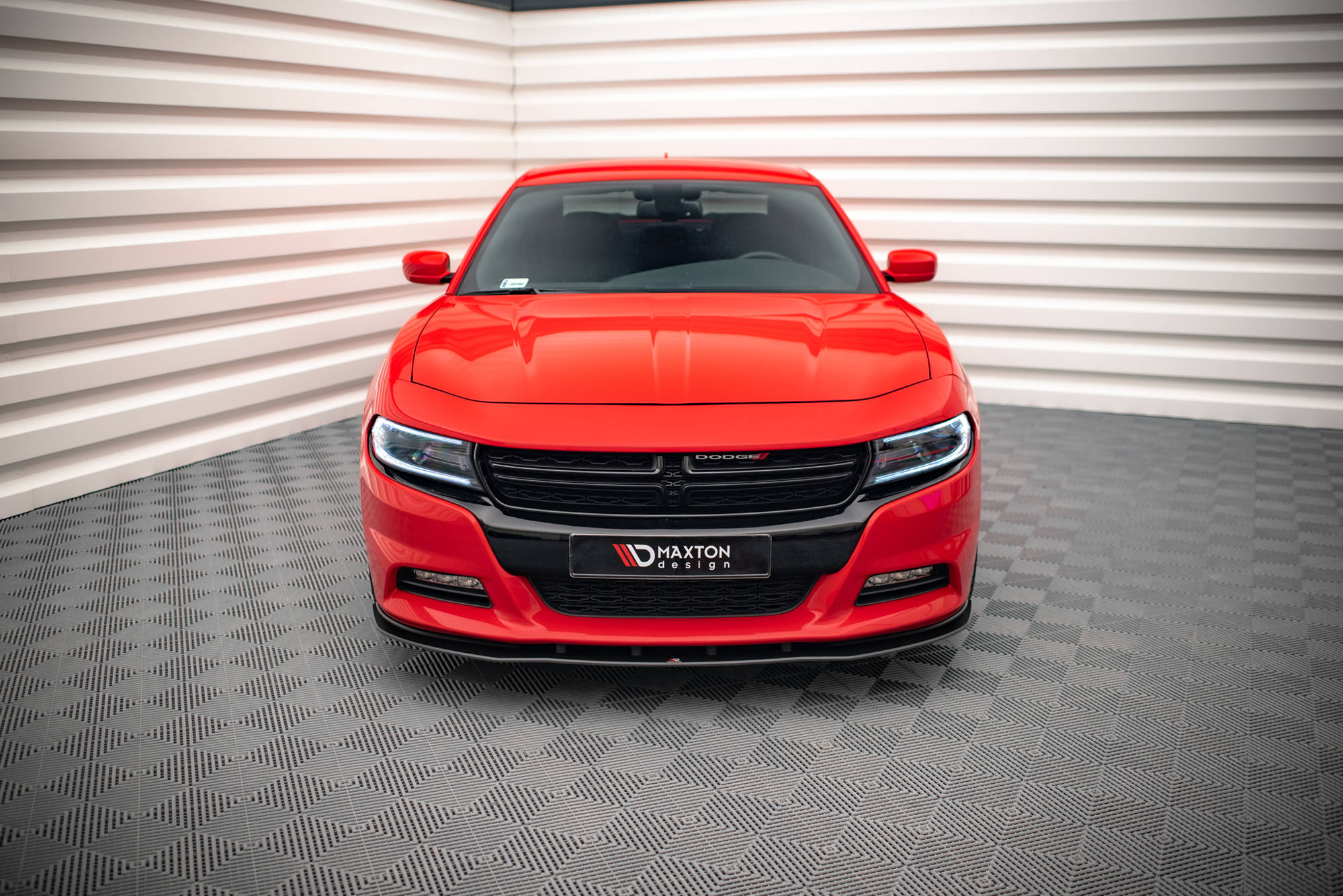 Street Pro Front Splitter Dodge Charger RT Mk7 Facelift - Image 2