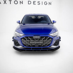 Alternative view of Street Pro Front Splitter + Flaps Audi A3 S-Line Sedan / S3 Sedan 8Y Facelift