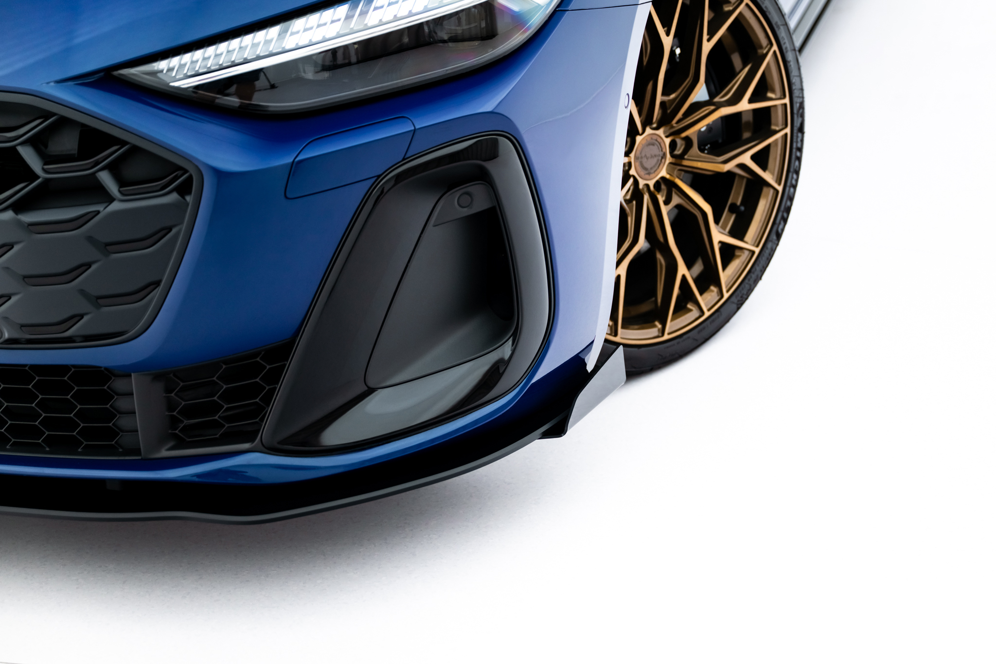 Street Pro Front Splitter + Flaps Audi A5 S-Line / S5 Sedan / Avant B10 - Image 3