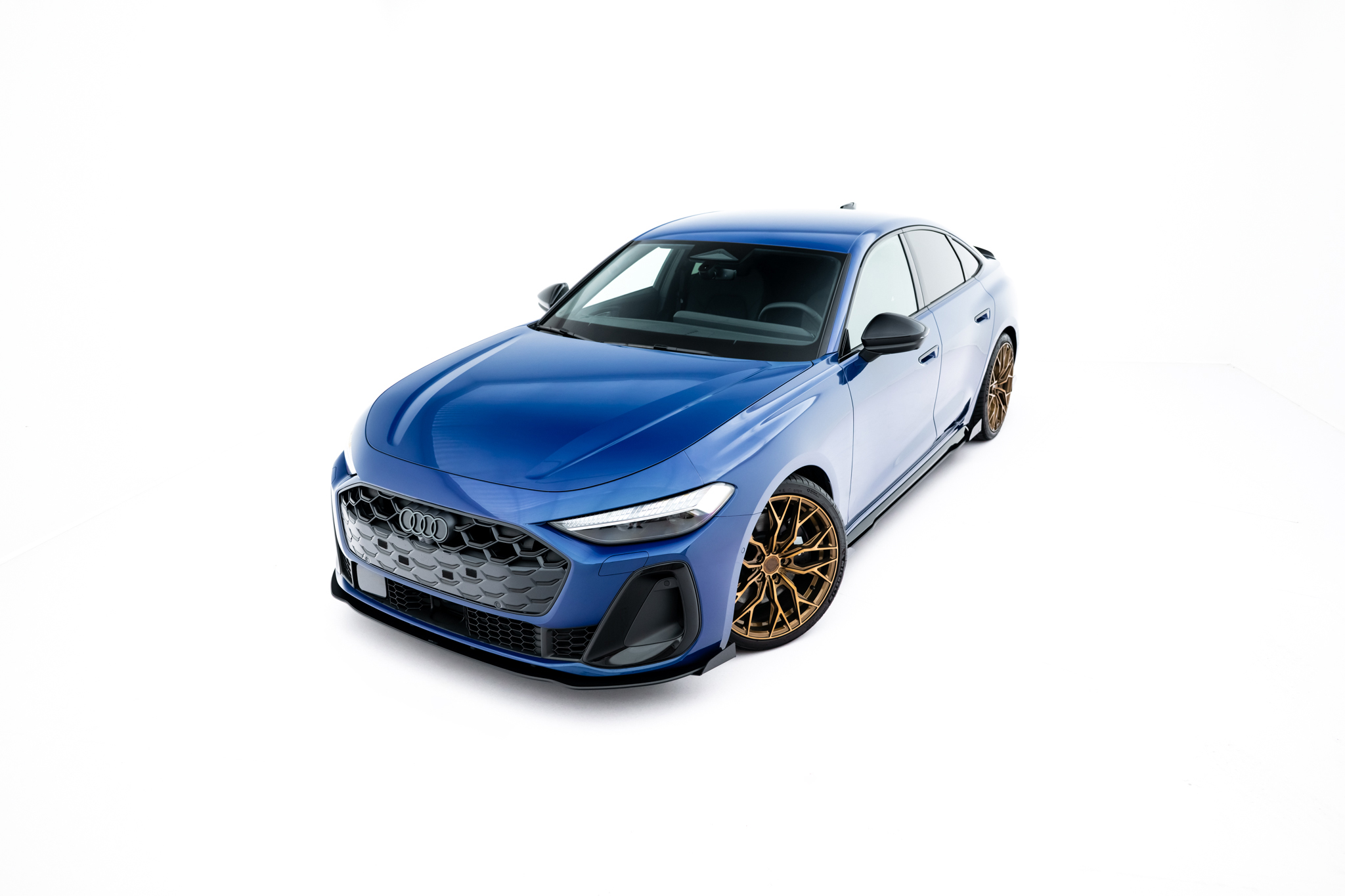 Street Pro Front Splitter + Flaps Audi A5 S-Line / S5 Sedan / Avant B10 - Image 5