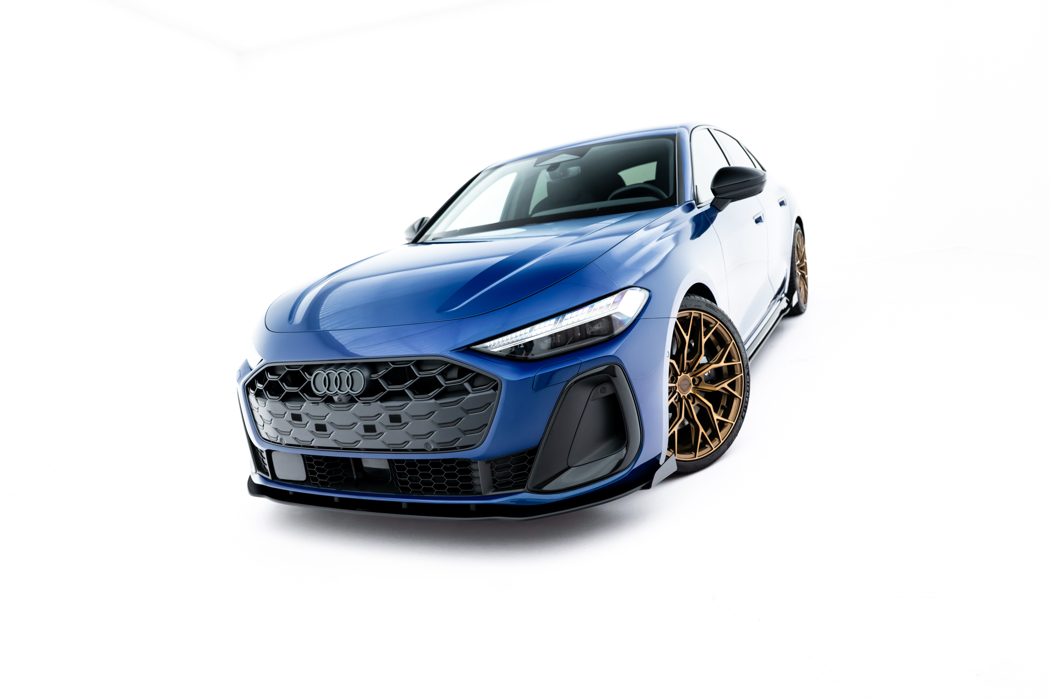 Street Pro Front Splitter + Flaps Audi A5 S-Line / S5 Sedan / Avant B10 - Image 7