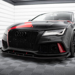 Street Pro Front Splitter + Flaps Audi A7 RS7 Look C7