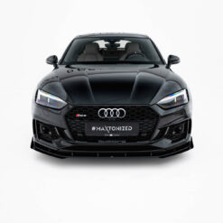 Alternative view of Street Pro Front Splitter + Flaps Audi RS5 Coupe / Sportback F5