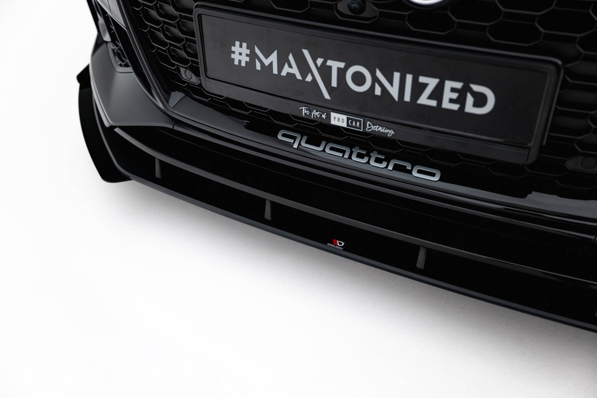 Street Pro Front Splitter + Flaps Audi RS5 Coupe / Sportback F5 - Image 5