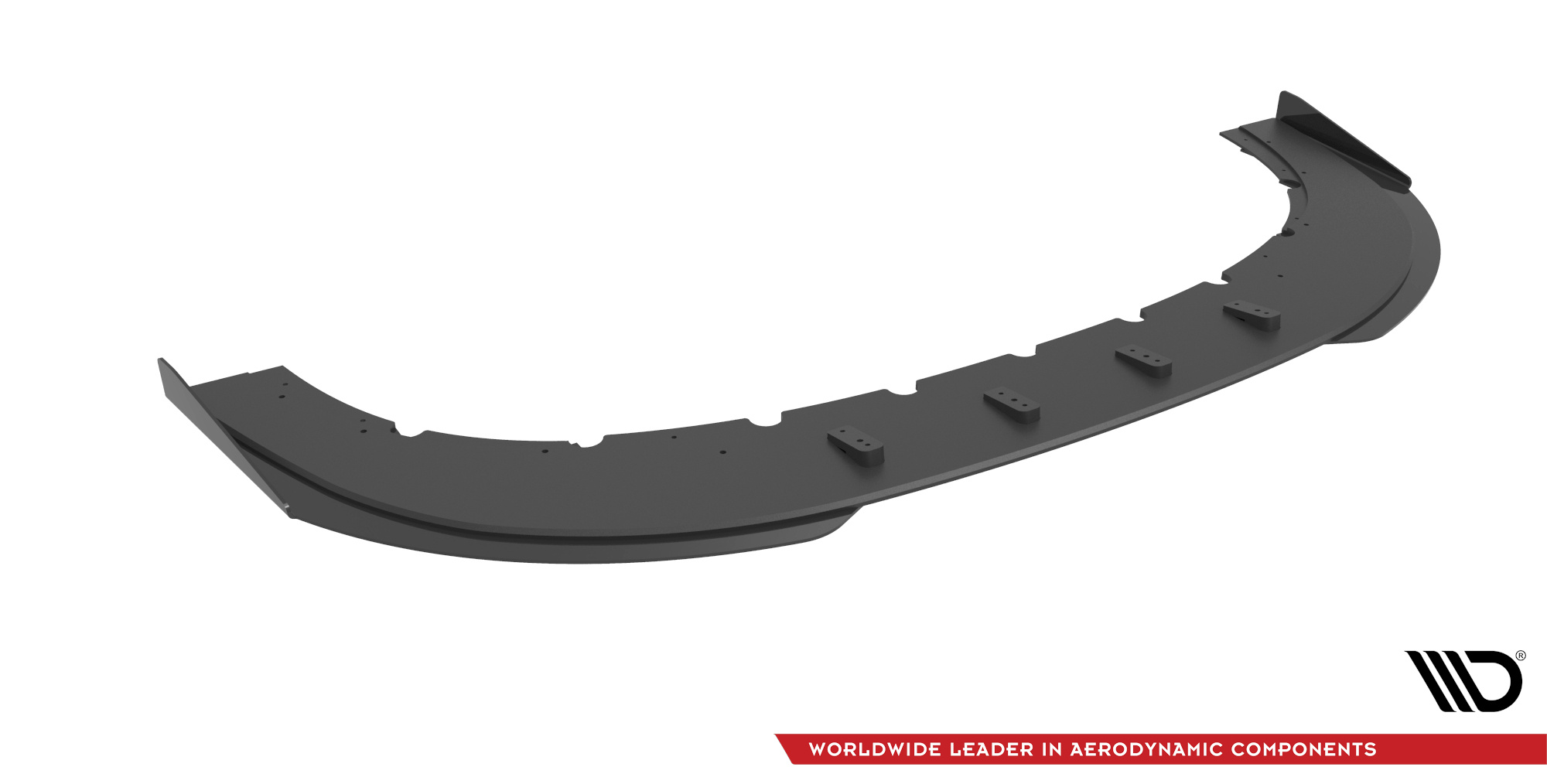 Street Pro Front Splitter + Flaps Audi RS6 Avant C6 - Image 4