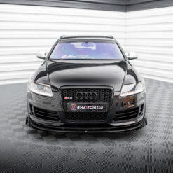 Street Pro Front Splitter + Flaps Audi RS6 Avant C6