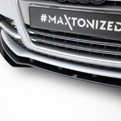 Alternative view of Street Pro Front Splitter + Flaps Audi TT S / TT S-Line 8J Facelift