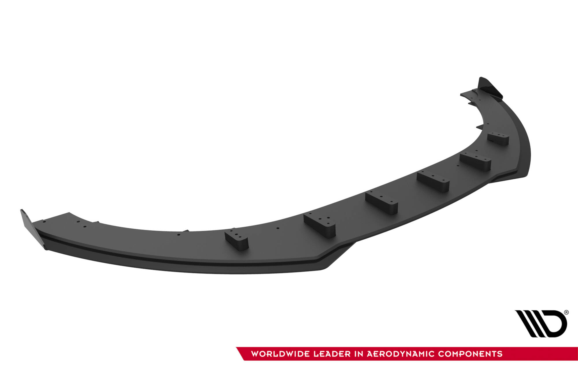 Street Pro Front Splitter + Flaps Audi TT S / TT S-Line 8J Facelift - Image 6