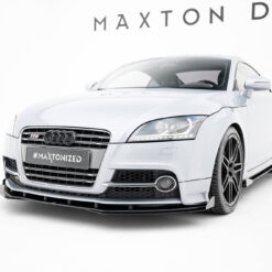 Street Pro Front Splitter + Flaps Audi TT S / TT S-Line 8J Facelift