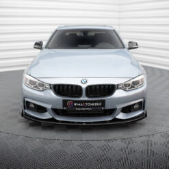 Alternative view of Street Pro Front Splitter + Flaps BMW 4 Coupe / Gran Coupe / Cabrio M-Pack F32 / F36 / F33