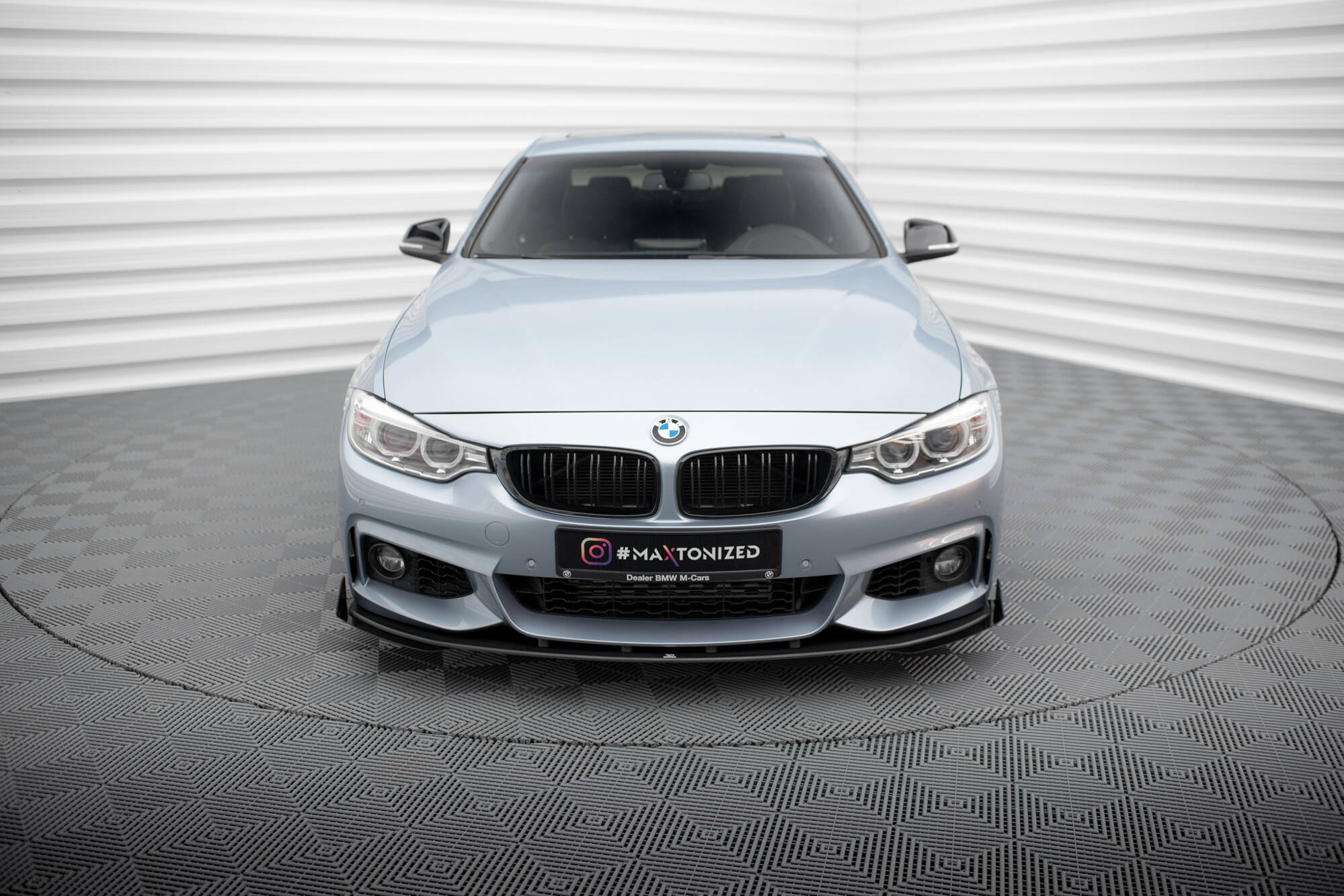 Street Pro Front Splitter + Flaps BMW 4 Coupe / Gran Coupe / Cabrio M-Pack F32 / F36 / F33 - Image 2