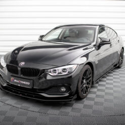 Alternative view of Street Pro Front Splitter + Flaps BMW 4 Gran Coupe F36