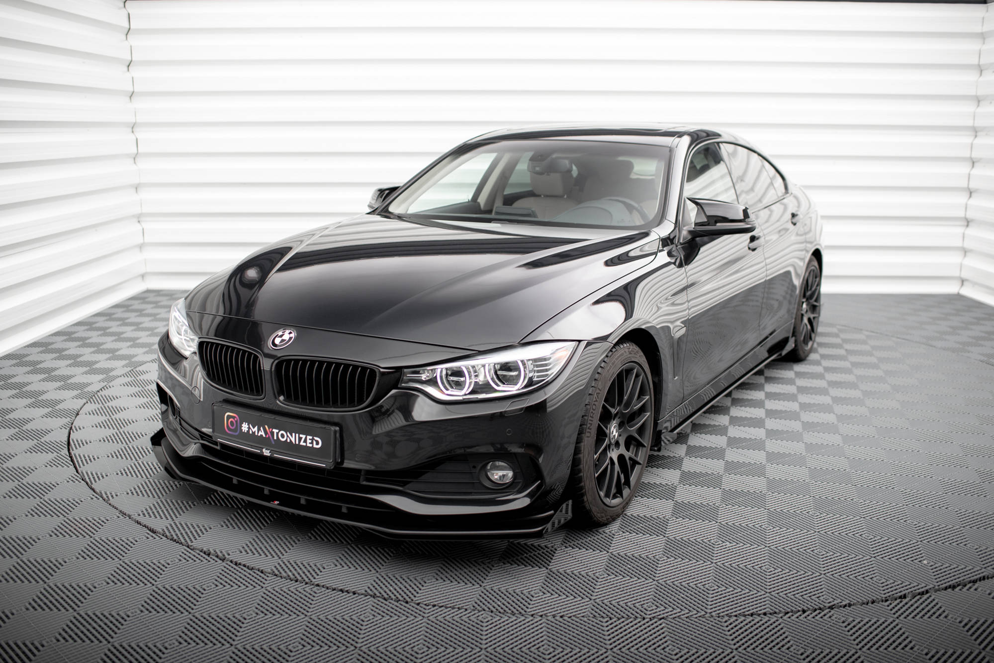 Street Pro Front Splitter + Flaps BMW 4 Gran Coupe F36 - Image 2