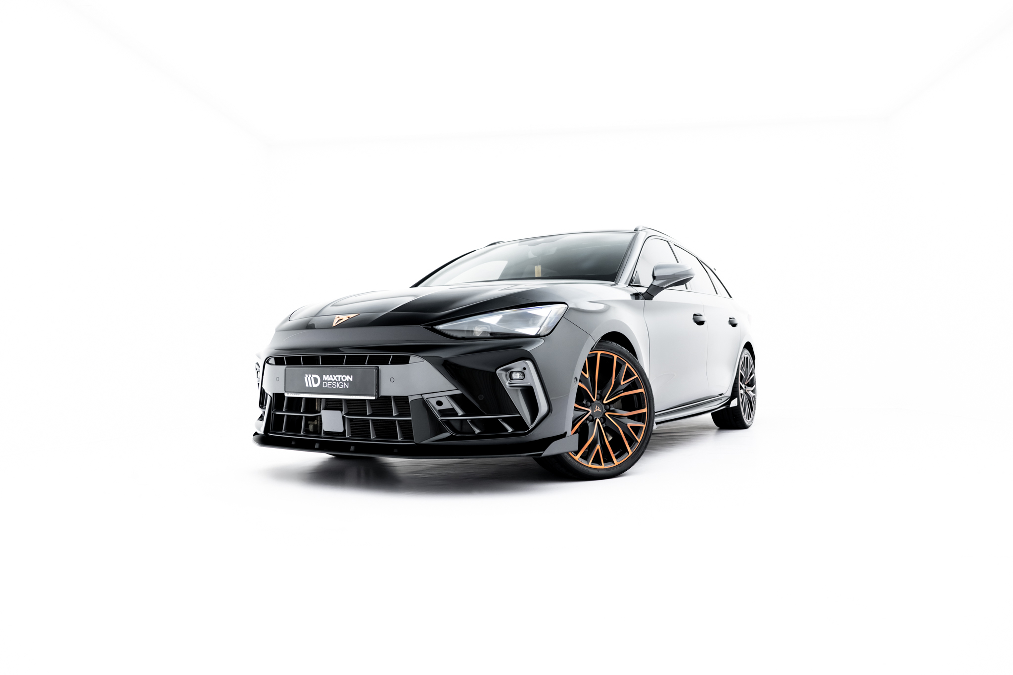 Street Pro Front Splitter + Flaps Cupra Leon ST / Hatchback Mk1 Facelift - Image 3