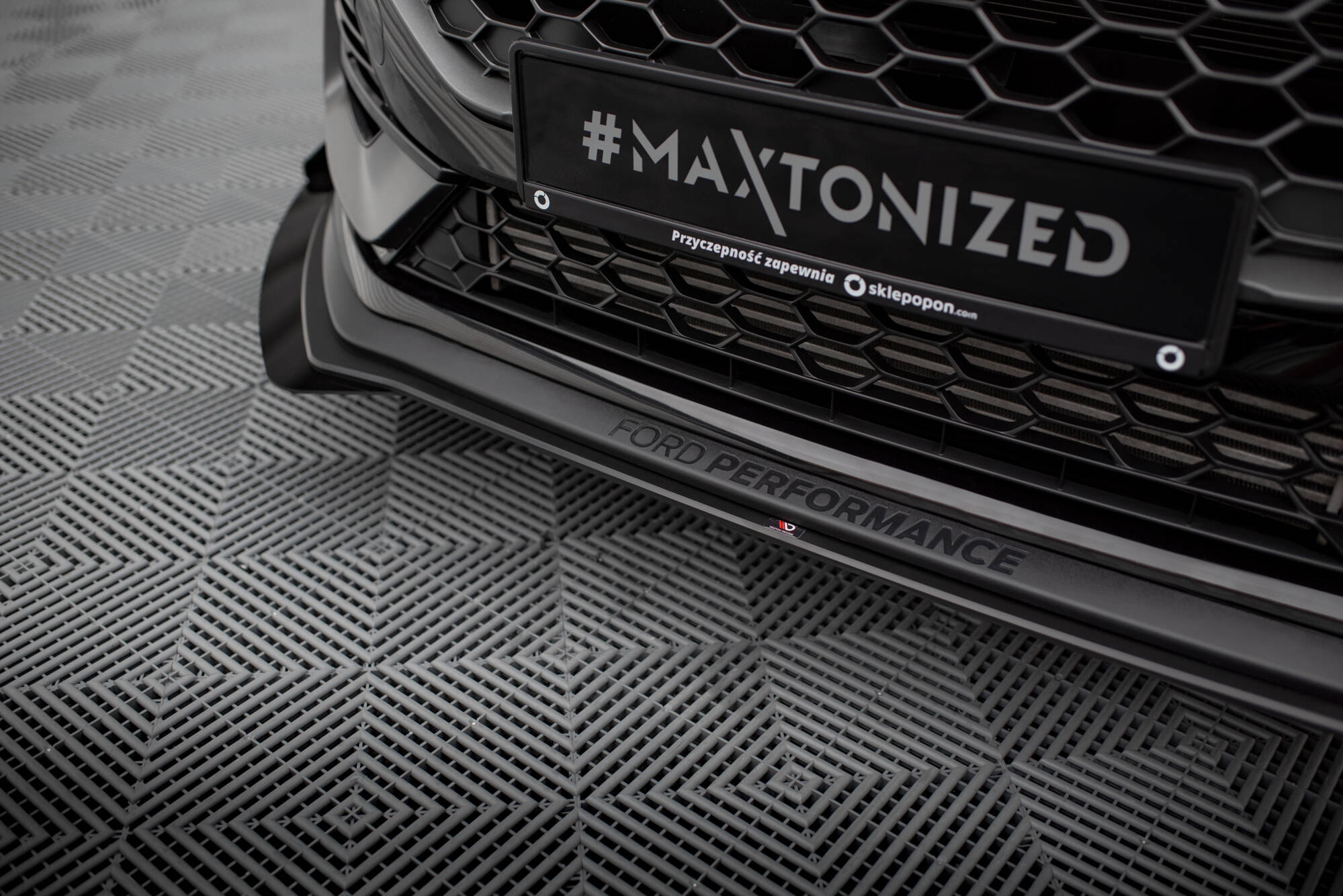 Street Pro Front Splitter + Flaps Ford Fiesta ST Mk8 Facelift - Image 3
