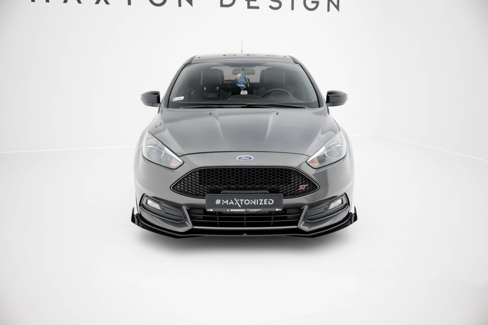 Street Pro Front Splitter + Flaps Ford Focus ST Mk3 Facelift - Image 2