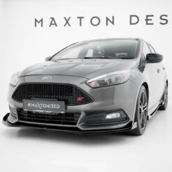 Street Pro Front Splitter + Flaps Ford Focus ST Mk3 Facelift