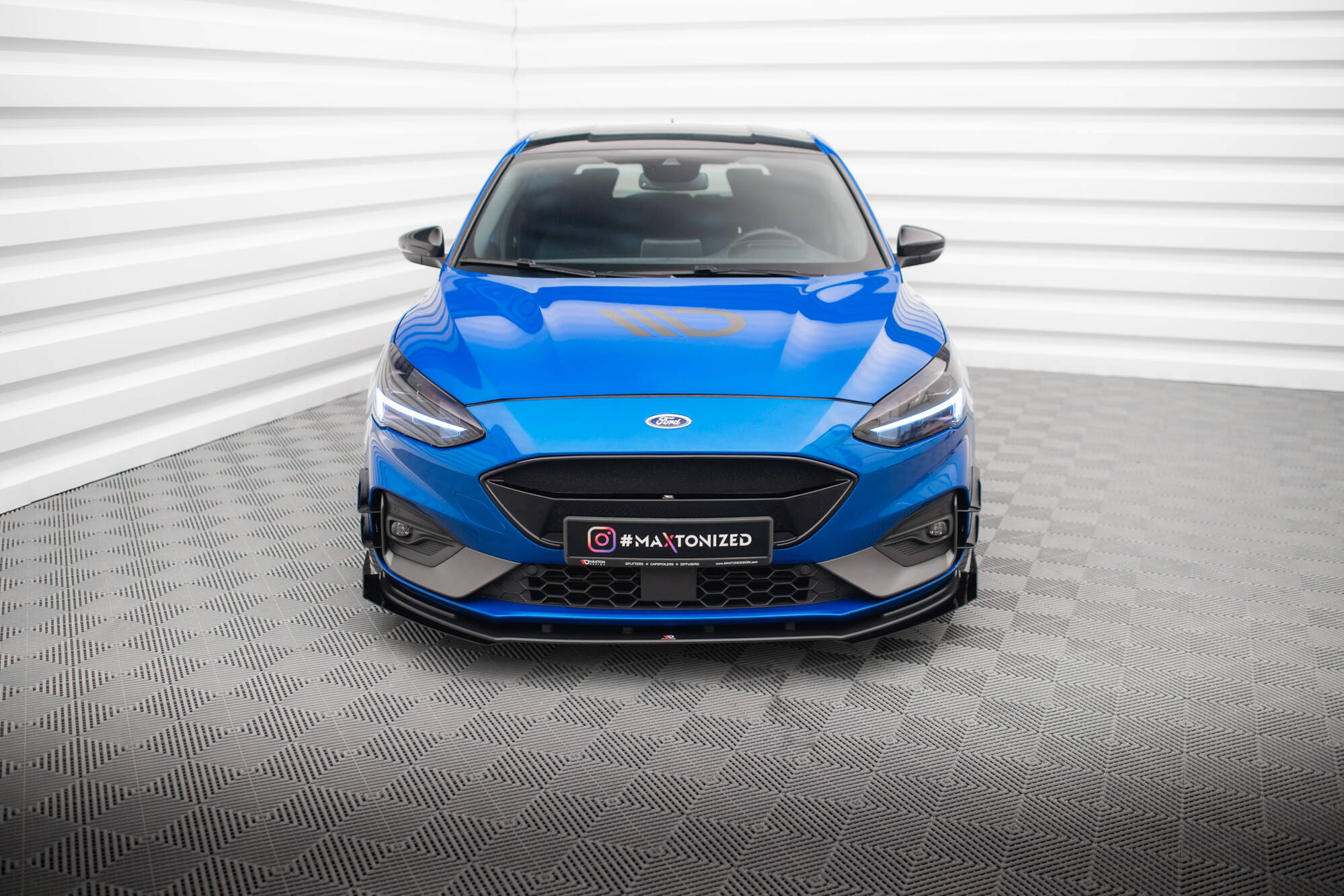 Street Pro Front Splitter + Flaps Ford Focus ST / ST-Line Mk4 - Image 2