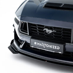 Alternative view of Street Pro Front Splitter + Flaps Ford Mustang Dark Horse Mk7