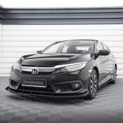 Street Pro Front Splitter + Flaps Honda Civic Sedan Mk10