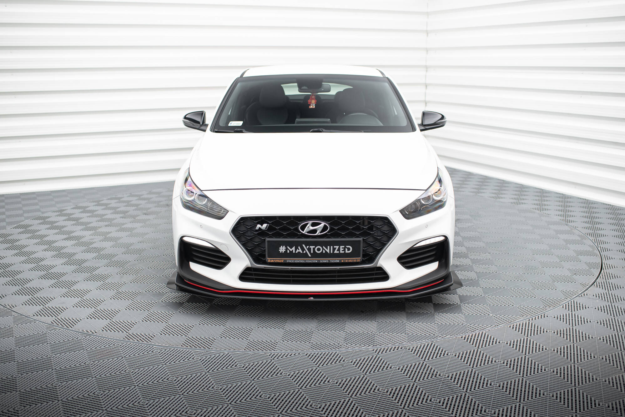 Street Pro Front Splitter + Flaps Hyundai I30 N Mk3 Hatchback / Fastback - Image 2