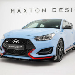 Street Pro Front Splitter + Flaps Hyundai Veloster N Mk2