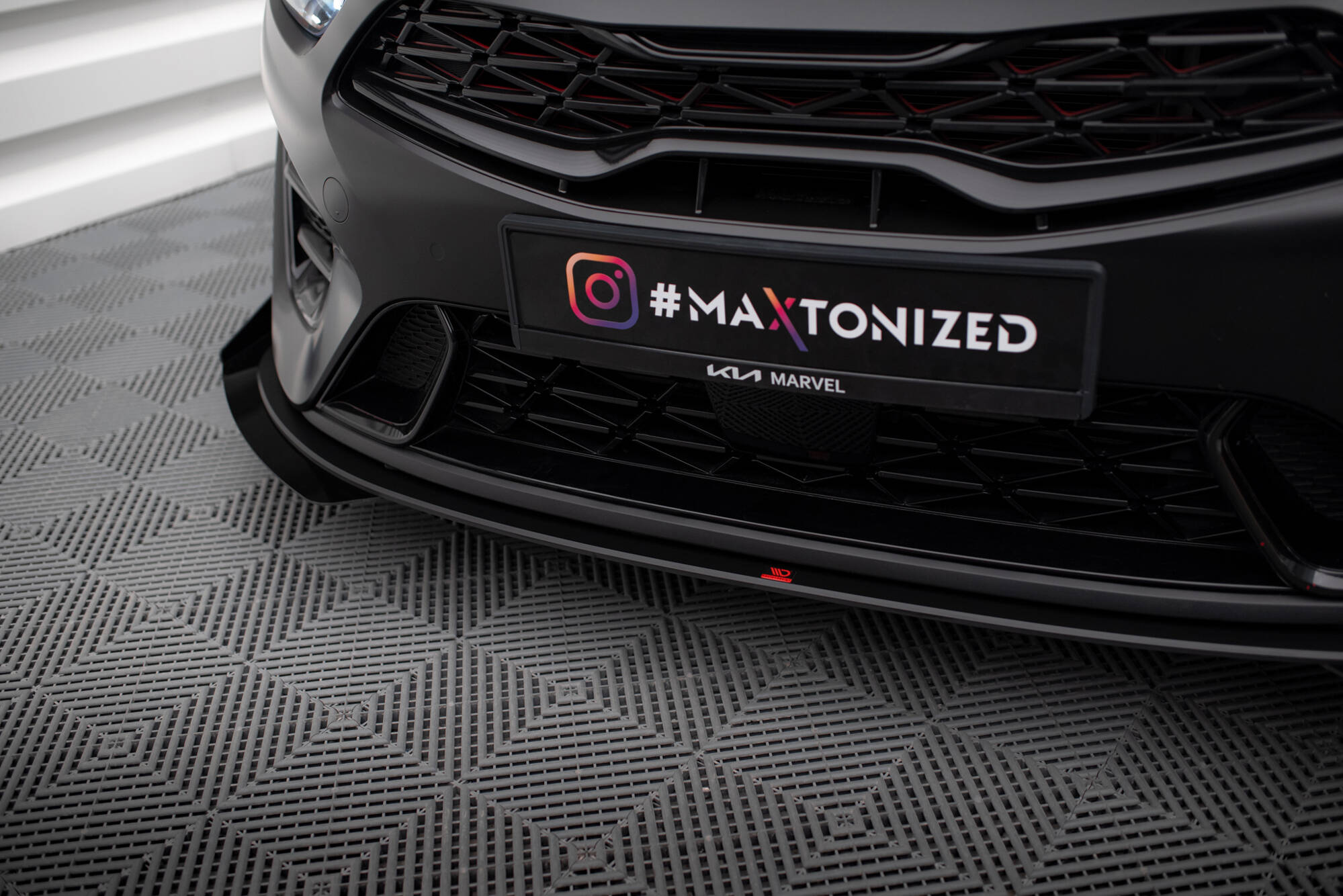 Street Pro Front Splitter + Flaps Kia Proceed GT Mk3 Facelift / Ceed GT / GT - Line Mk1 Facelift - Image 4
