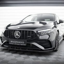Street Pro Front Splitter + Flaps Mercedes-AMG A35 W177 Facelift