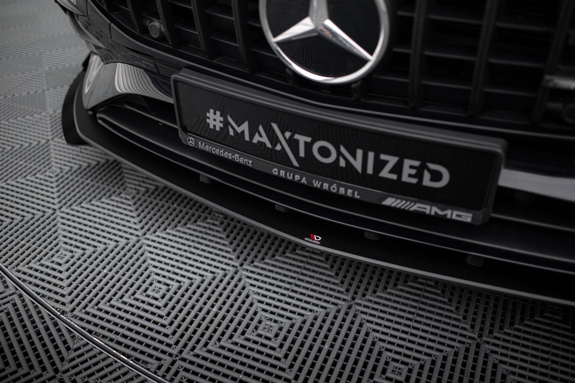 Street Pro Front Splitter + Flaps Mercedes-AMG A35 W177 Facelift - Image 4