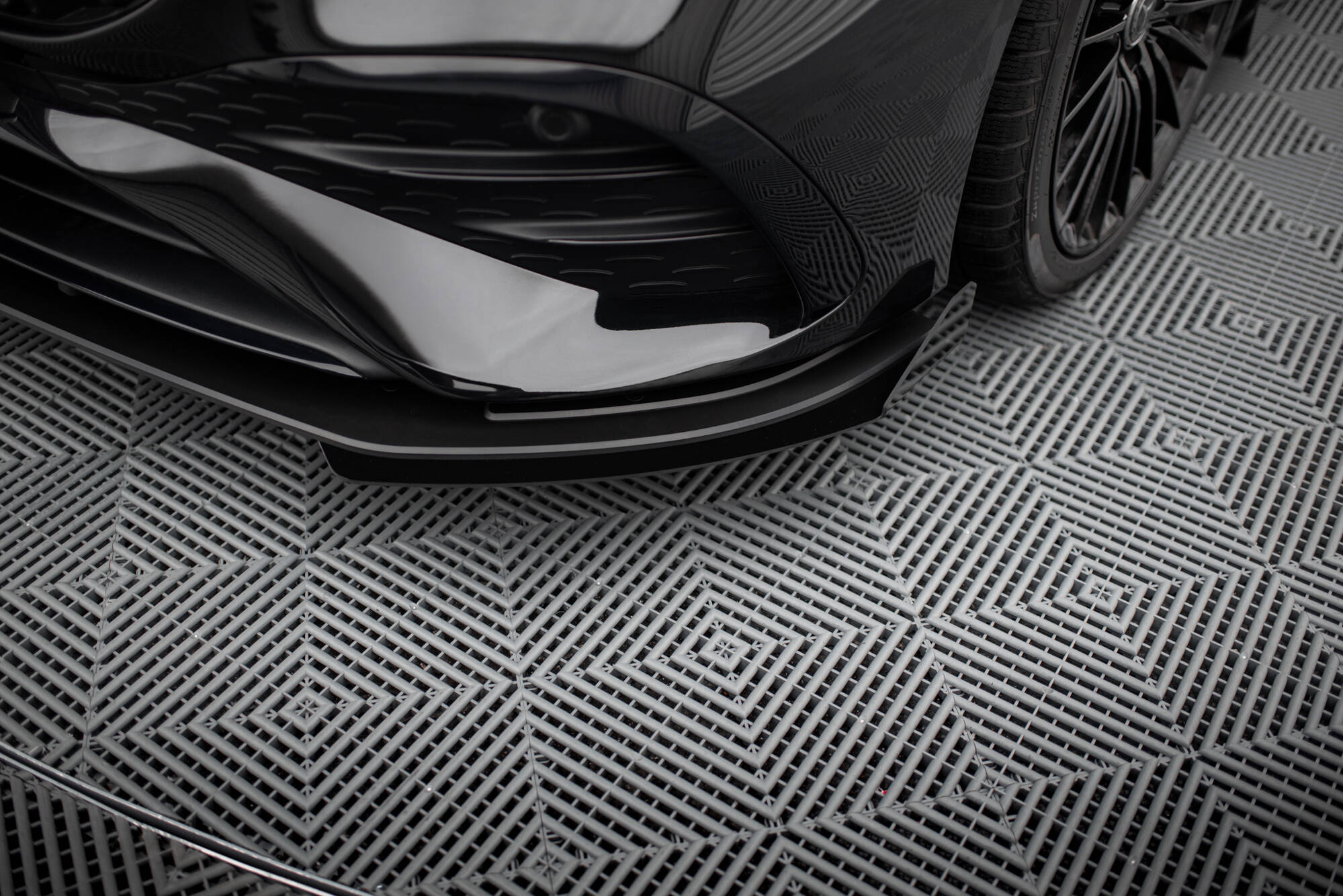 Street Pro Front Splitter + Flaps Mercedes-AMG A35 W177 Facelift - Image 5