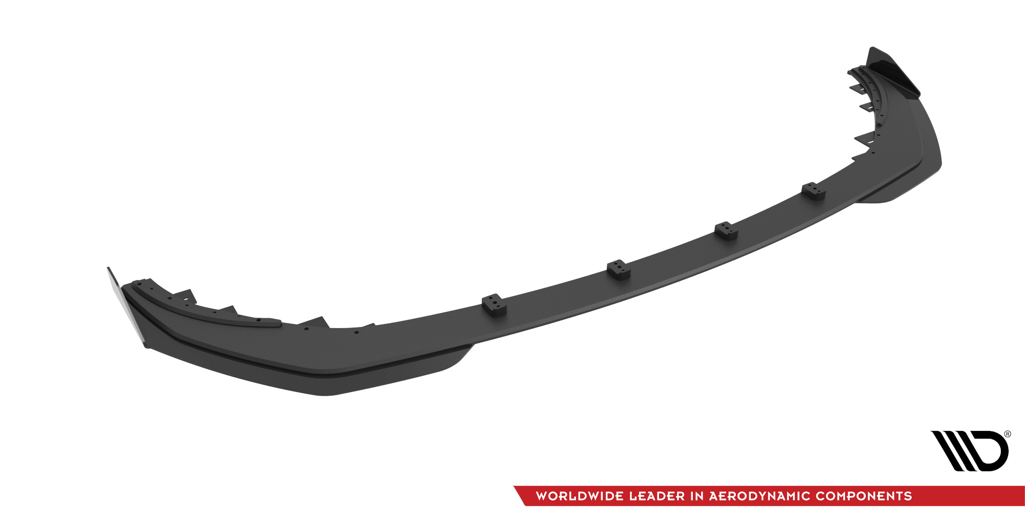 Street Pro Front Splitter + Flaps Mercedes-AMG C43 Coupe / Cabrio C205 Facelift / A205 Facelift - Image 4