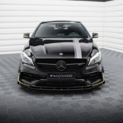 Alternative view of Street Pro Front Splitter + Flaps Mercedes-AMG CLA 45 Aero C117 Facelift