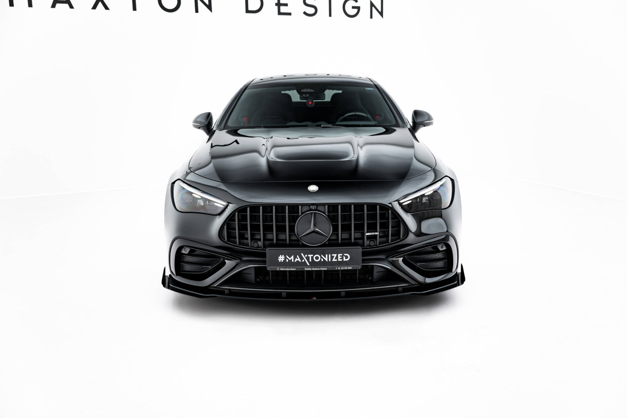 Street Pro Front Splitter + Flaps Mercedes-AMG CLE 53 C236 - Image 2