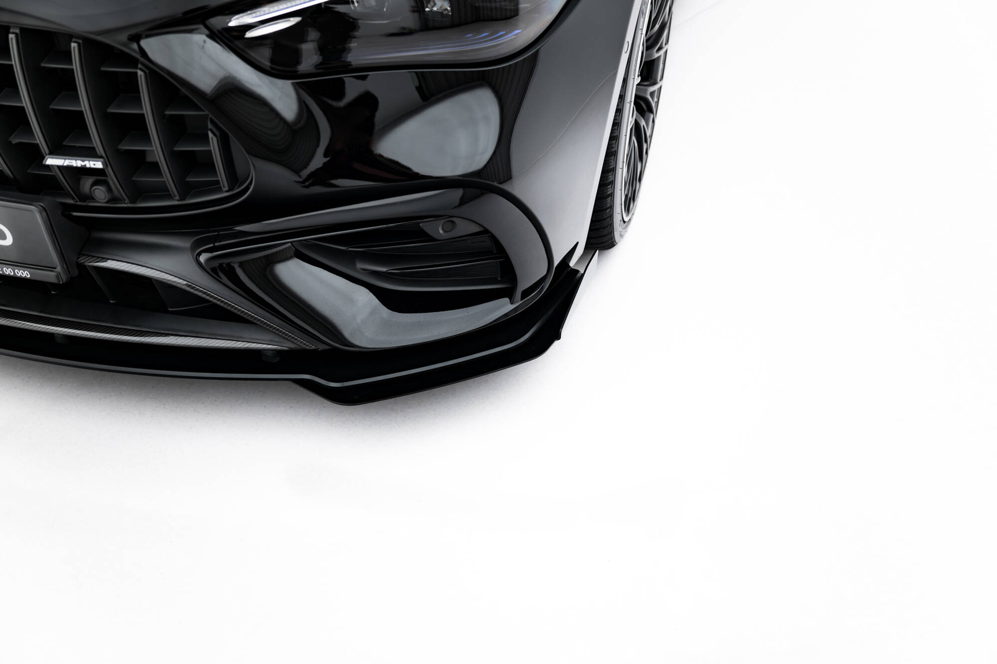 Street Pro Front Splitter + Flaps Mercedes-AMG CLE 53 C236 - Image 4